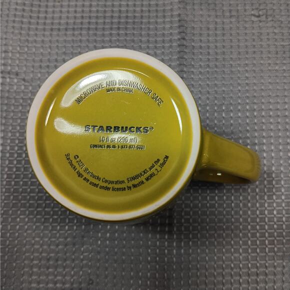 Starbucks 2021 Coffee Mug‎ Cup Lime Green 10 Ounce - Picture 8 of 8